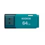 KIOXIA Hayabusa U202 64GB USB 2.0 Flash Drive Aqua