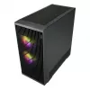 Fortron M330 Tempered Glass Mini Tower PC Case, Black