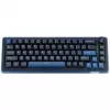 Ducky OK-M 65 Mechanical Gaming Keyboard, 65% Form Factor, Hot-Swappable, RGB Backlight, ANSI Layout, KTT Baby Blue Switches