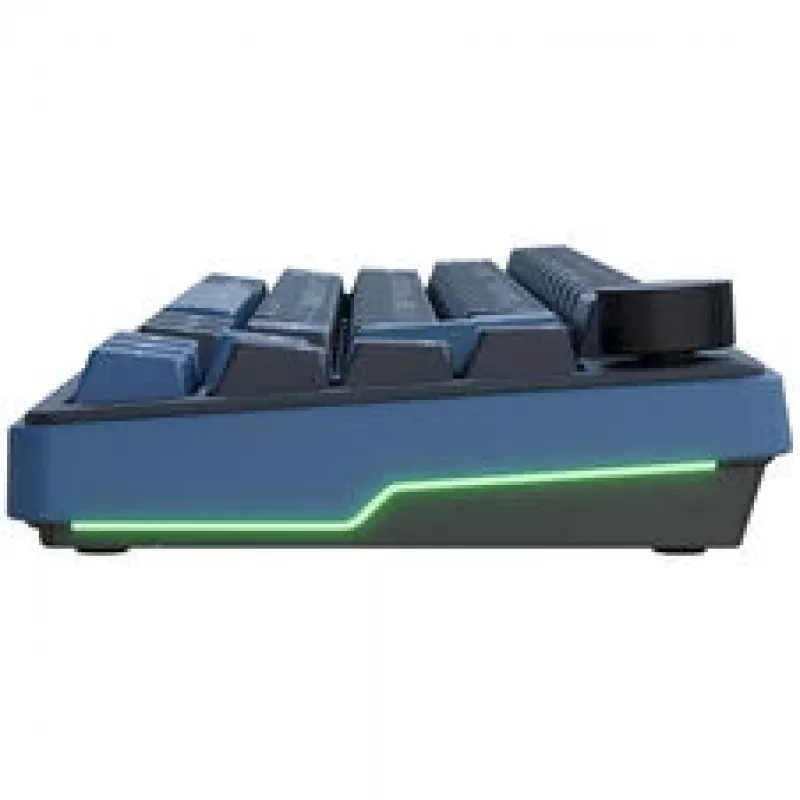 Ducky OK-M 65 Mechanical Gaming Keyboard, 65% Form Factor, Hot-Swappable, RGB Backlight, ANSI Layout, KTT Baby Blue Switches
