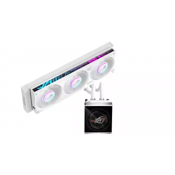 ASUS ROG Strix SLC IV 360 ARGB LCD White Edition All-in-One Liquid CPU Cooler