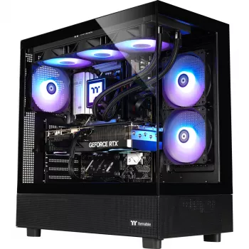 Thermaltake FTW V270 Gaming Desktop (Intel Core i7-15700K, RTX 5070 Ti, 32GB DDR5, 2TB NVMe, Windows 11 Home, Black)