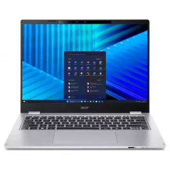 Acer TravelMate P4 P414-55-TCO-5880 14 inch Full HD Business Laptop - Intel Core Ultra 5 225U, 16GB LPDDR5X, 512GB PCIe Gen4 SSD, Windows 11 Pro, Wi-Fi 6E, Thunderbolt 4, Backlit Keyboard, Fingerprint Reader