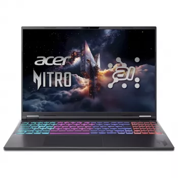 Acer Nitro 16S AI AN16S-61-R2M9 Gaming Laptop, 16 inch WQXGA IPS 180Hz, AMD Ryzen AI 9 365, 16GB DDR5, 1TB SSD, GeForce RTX 5070 8GB, Windows 11 Home, German QWERTZ keyboard