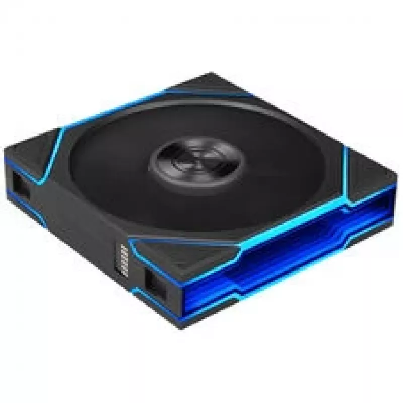 Lian Li UNI FAN TL FLEX Wireless ARGB Reverse Blade 120mm Fan 3-Pack with Controller, Black