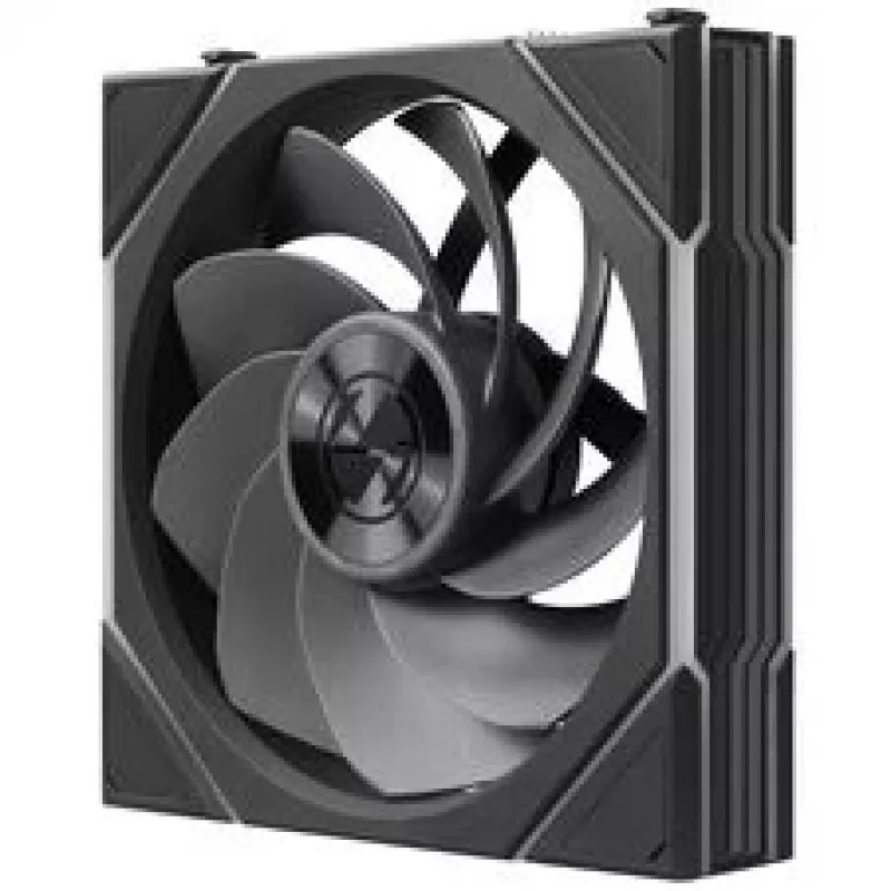Lian Li UNI FAN TL FLEX Wireless ARGB Reverse Blade 120mm Fan 3-Pack with Controller, Black