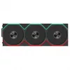 Lian Li UNI FAN TL FLEX Wireless ARGB Reverse Blade 120mm Fan 3-Pack with Controller, Black