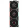 Lian Li UNI FAN TL LCD FLEX Wireless ARGB Reverse Blade 120mm Fan 3-Pack with Controller, Black