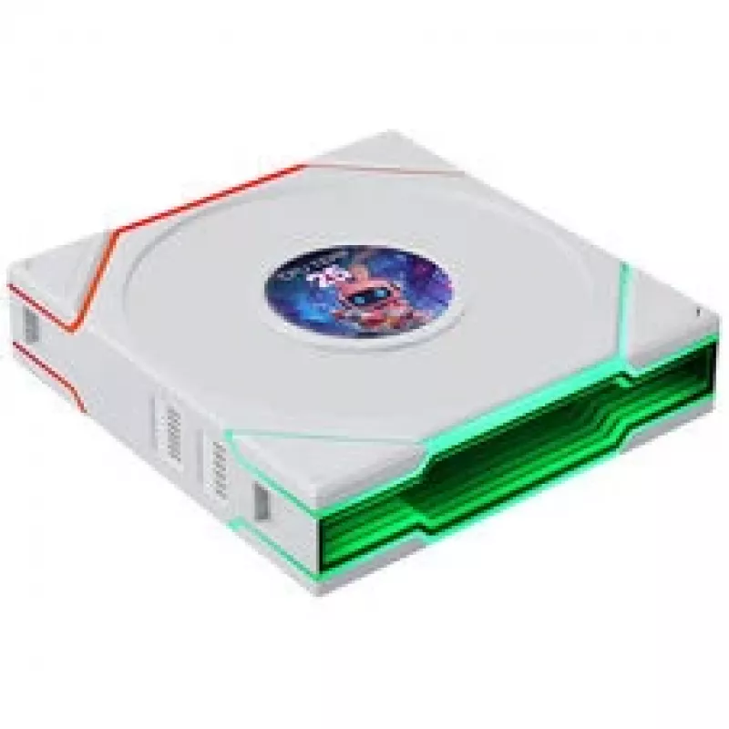 Lian Li UNI FAN TL120 LCD FLEX Wireless ARGB Reverse 3-Pack White 120mm Case Fan
