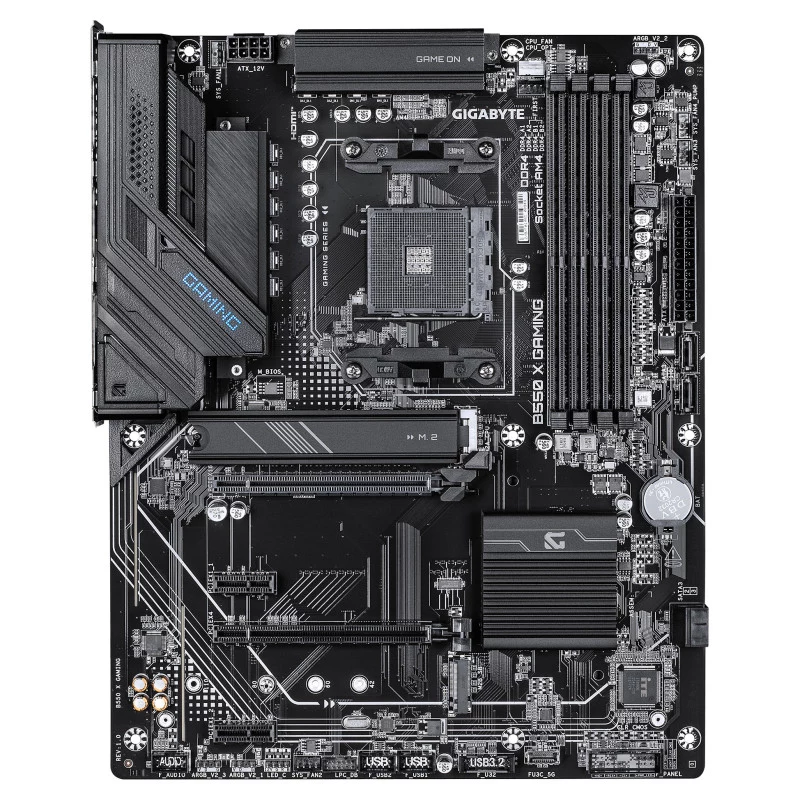 GIGABYTE B550 X Gaming AM4 ATX Motherboard with DDR4, 2.5GbE, Wi-Fi 6, 2x M.2
