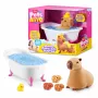 THEO KLEIN Pets Alive - Mommy Capybara and Baby Surprise Interactive Electronic Pet Toy with 3 Surprise Babies, Walking, Singing, Water Play, Color-Change Diapers, Ages 3+
