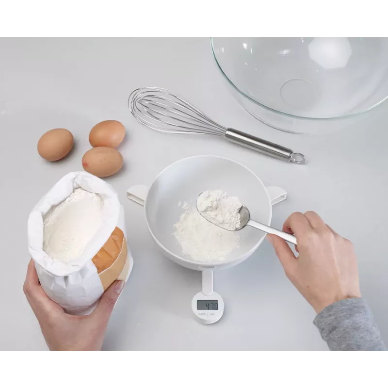 Joseph Joseph TriScale Digital White Kitchen Scales