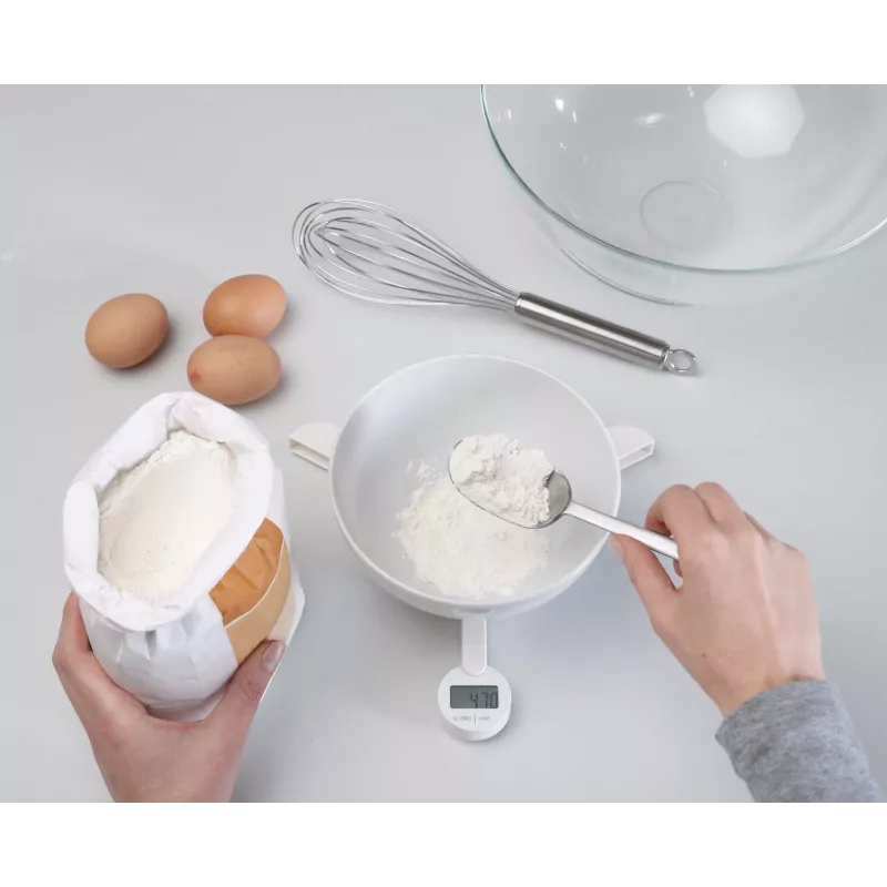 Joseph Joseph TriScale Digital White Kitchen Scales