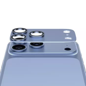 PanzerGlass Fender Camera Lens Protector for iPhone 15 Pro Max Shades of Blue