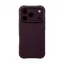 CARE by PanzerGlass Samba Case for iPhone 17 Pro / 18 Pro - Dark Cherry, MagSafe, Recycled Plastic, D3O Bio, 3.6m Drop Protection