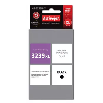 Activejet AB-3239BNX Black Ink Cartridge (Compatible Brother LC3239XLBk, Supreme, 50 ml)