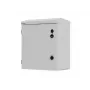 10 inch Wall/Pole Mount Rack Cabinet, IP55 Sealed, 420x300x500 mm, Grey, Assembled