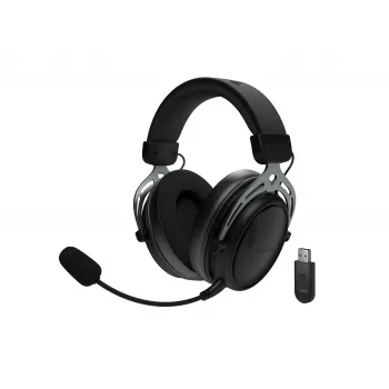 GENESIS TORON 706 Wireless Over-Ear Gaming Headset with Detachable Microphone, Black