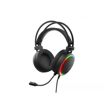 Genesis Neon 614 RGB USB Gaming Headset with Microphone, Black