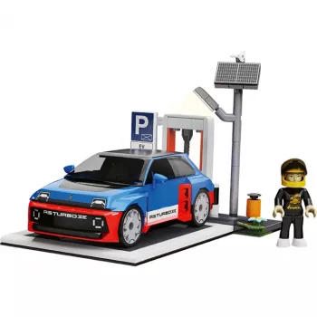 COBI EV Station & Renault 5 Turbo 3E (1:35 Scale) Plastic Model Kit