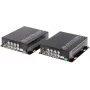 DELTA OVH-8D/SC Industrial 8-Channel RS-485/422 to Single-mode Fiber Optic Converter, SC Duplex, 20 km, DIN-Rail