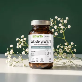 BIOWEN Lactoferrin 96% – 60 Capsules – High-Purity Bovine Lactoferrin Food Supplement