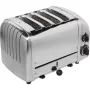 Dualit Vario 47030 4-Slot Toaster, Polished Stainless Steel, 2200 W, Extra-Wide Slots, Defrost & Bagel Functions