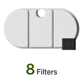 Petlibro Capsule Replacement Filter 8 Pack - 3-Stage Filtration for Capsule Fountain