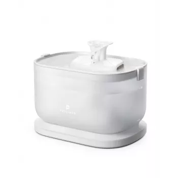 PETLIBRO DOCKSTREAM Wireless Pump Water Fountain for Cats and Small Dogs, 2.5L, Stainless Steel Tray, Ultra-Quiet, Dishwasher Safe