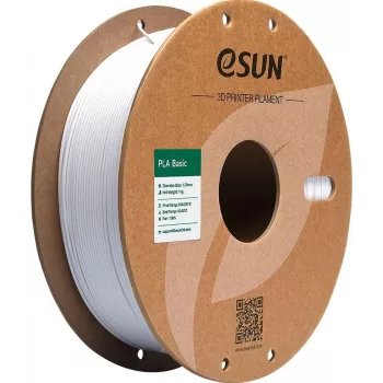 ESUN PLA Basic 1.75mm Cold White 1kg - Premium PLA+ 3D Printer Filament