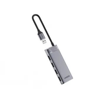 UGREEN USB-C Hub CM653 4-Port USB-A 5Gbps with 100W PD, Space Grey