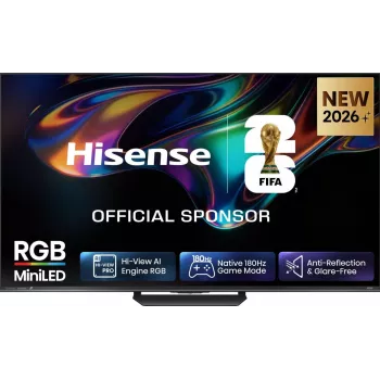 Hisense 75UR8DS 75 inch 4K ULED Mini LED Google TV with Dolby Vision IQ, 120Hz, 1008 Local Dimming Zones, 60W Dolby Atmos