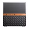 Jonsbo N6 NAS Cube Case, Micro-ATX, Steel/Mesh, Black