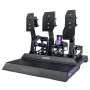 Conspit CPP-Lite 3-Pedal Set with Load Cell Brake, Hall Effect Throttle and Clutch, CNC Aluminum, USB, PC
