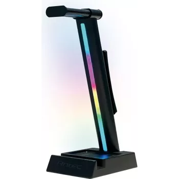 ANTEC SS100 Spectra RGB Headset Stand with 2-Port USB Hub and Audio Passthrough