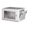 ROLINE 19 inch Wall-Mount Cabinet Basic Plus 6U, 600x450 mm, Grey