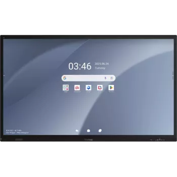 ViewSonic ViewBoard IFP7563-1C 75 inch 4K UHD Interactive Flat Panel Display - Android 13, 40-Point Touch, 128GB