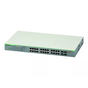 Allied Telesis AT-GS950/28 V2-50 28-Port Gigabit Smart PoE+ Switch with 4 SFP Uplinks