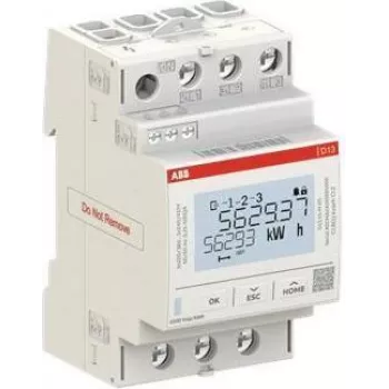 ABB D13 15-M 65 Single-Phase Electronic Energy Meter 65A Direct Connected with Pulse Output