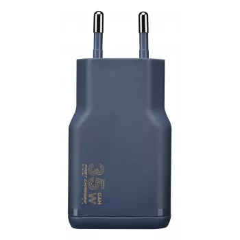 TUCANO ONE POWER KIT 35W GaN Charger with 60W USB-C Cable Indigo