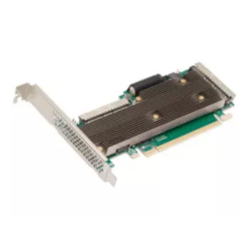 Broadcom MegaRAID 9760W-32i PCIe 5.0 x16 NVMe/SAS RAID Controller, 32 internal ports, 8GB cache, Low-Profile