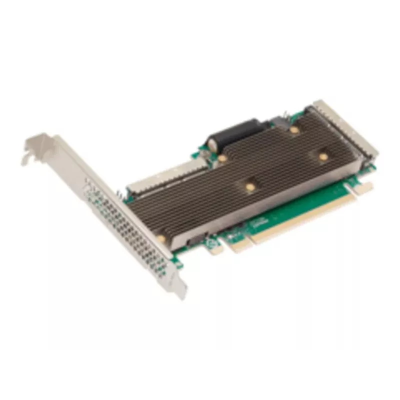 Broadcom MegaRAID 9760W-32i PCIe 5.0 x16 NVMe/SAS RAID Controller, 32 internal ports, 8GB cache, Low-Profile