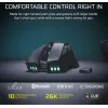 CORSAIR Ironclaw Wireless SE Gaming Mouse - 26,000 DPI, Optical, SLIPSTREAM Wireless, Bluetooth, USB, RGB, Black
