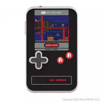 dreamGear My Arcade Go Gamer Classic 300-in-1 Handheld Game Console, Black