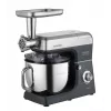 CONCEPT RM6000 Planetary Food Mixer 1900W 6.5L Stainless Steel Bowl, 8 Speeds + Pulse, Silver/Black
