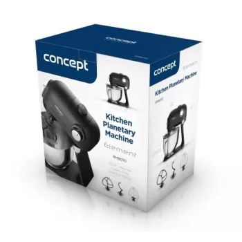 Concept RM8010 Planetary Food Mixer 1200 W 5.5 L White/Silver