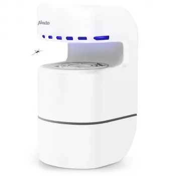 Alecto BC-14 Automatic Insect Killer Lamp - White - 75 m² - Ceiling Mount - UV Light