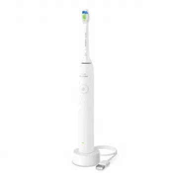 Philips Sonicare 3100 Series HX4031/21 Rechargeable Sonic Toothbrush, White