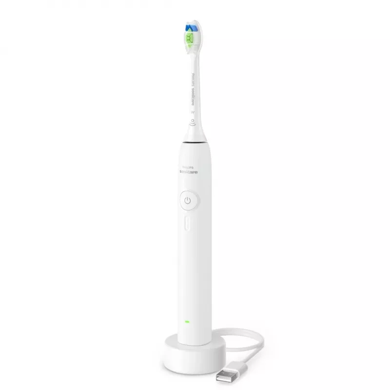 Philips Sonicare 3100 Series HX4031/21 Rechargeable Sonic Toothbrush, White
