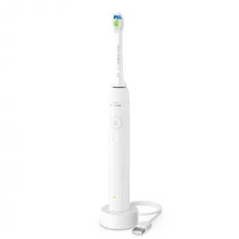 Philips Sonicare 3100 Series HX4031/21 Rechargeable Sonic Toothbrush, White
